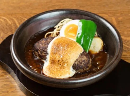 ピチピチミートで山本のハンバーグ
