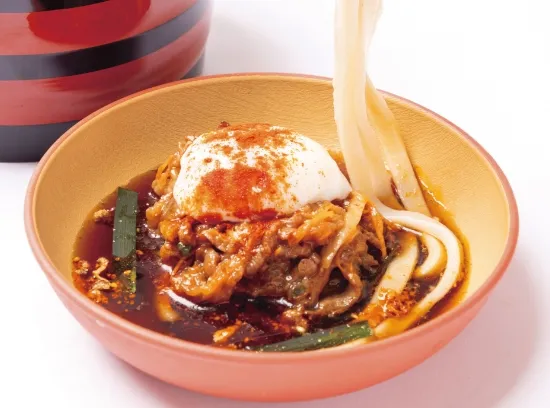 鰹水・肉汁つけうどん凛